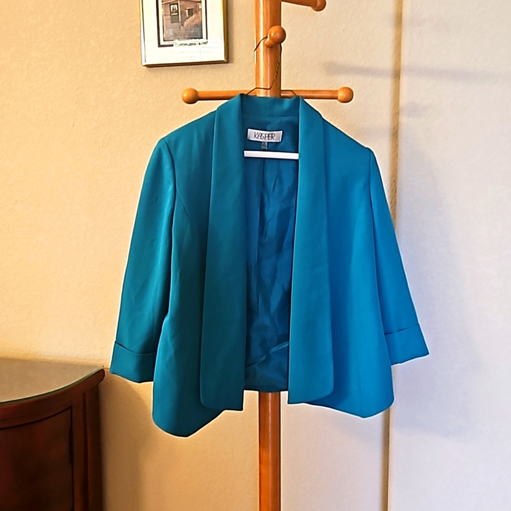 Kasper Women's Teal Blazer